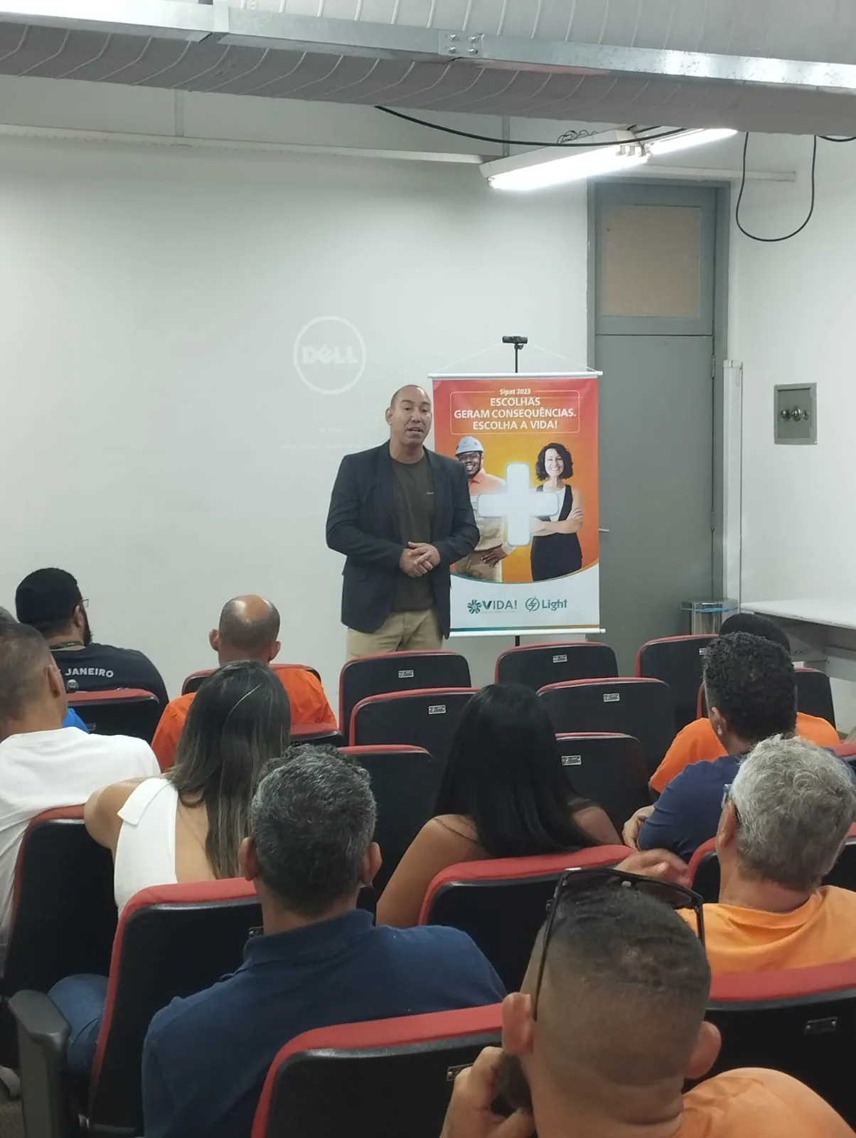 Palestra SIPAT na Light sobre escolhas e vida